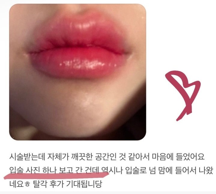 Korean client review screenshot
